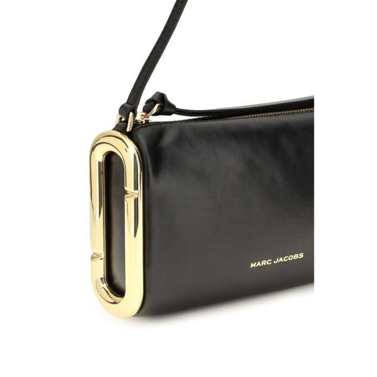 Marc Jacobs черна кожена чанта за рамо Bos Taurus - Image 4