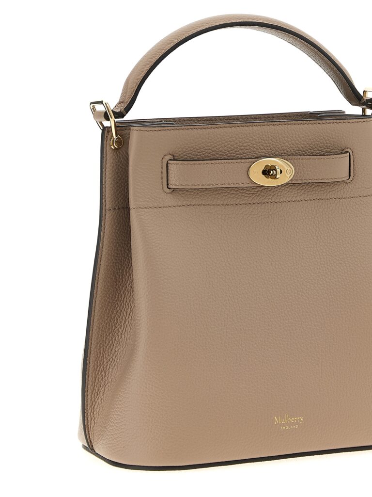Mulberry сива кожена чанта през тялото - Image 3