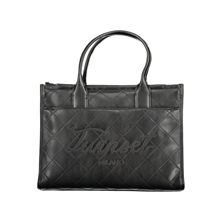 Twinset черна полиетиленова дамска чанта