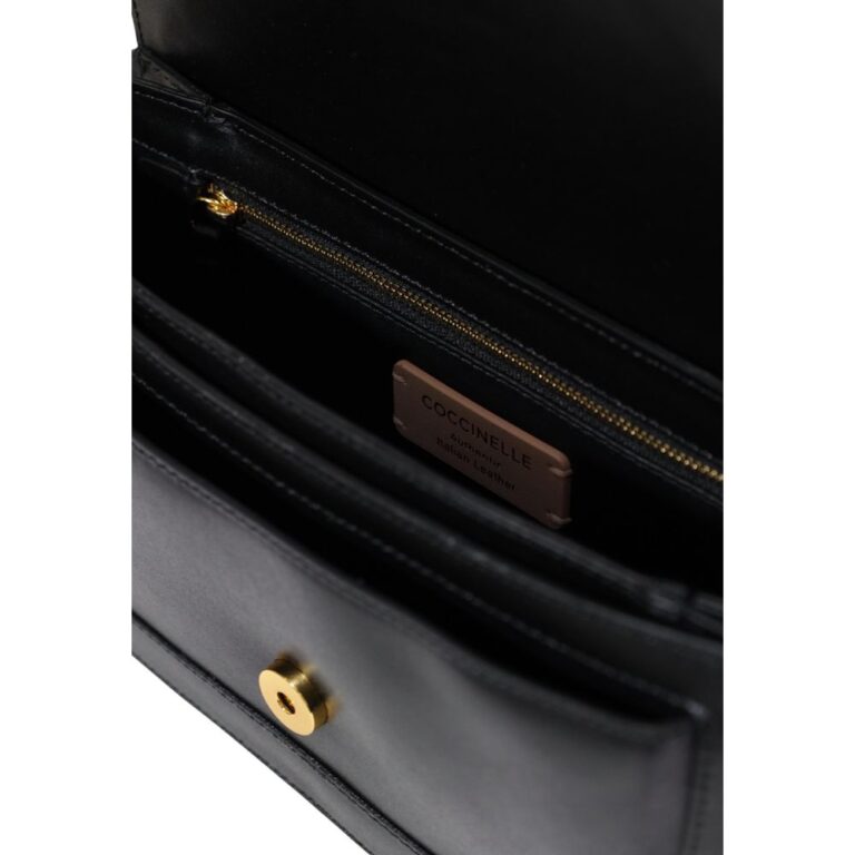 Coccinelle черна кожена дамска чанта - Image 5