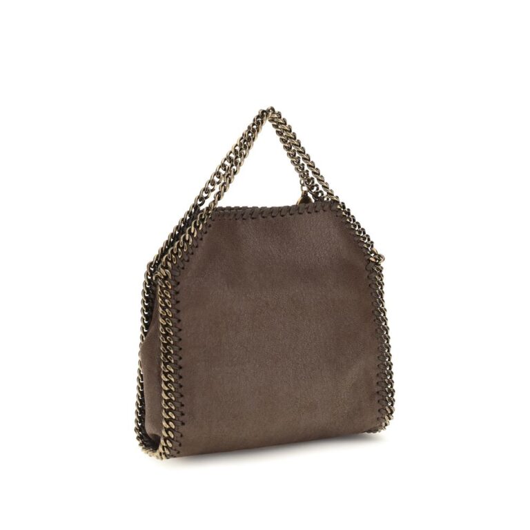 Stella McCartney кафява велурена чанта за рамо - Image 4