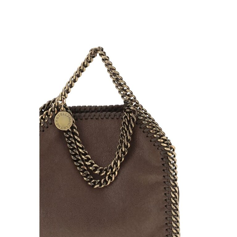 Stella McCartney кафява велурена чанта за рамо - Image 3