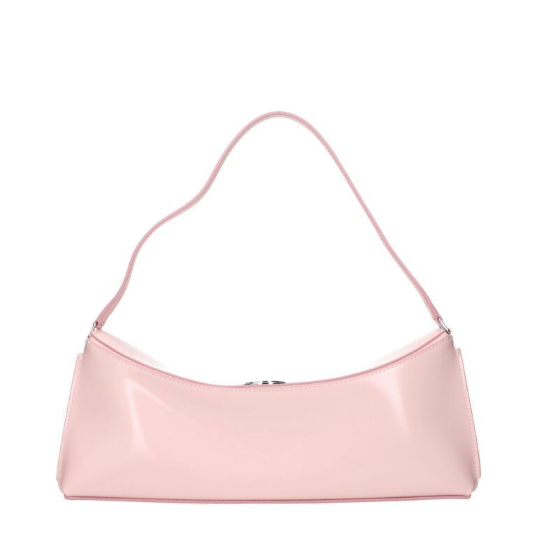 Jacquemus розова кожена чанта за рамо - Image 4