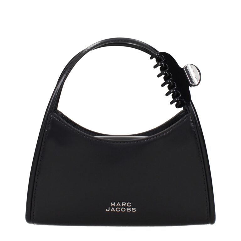 Marc Jacobs черна кожена дамска чанта