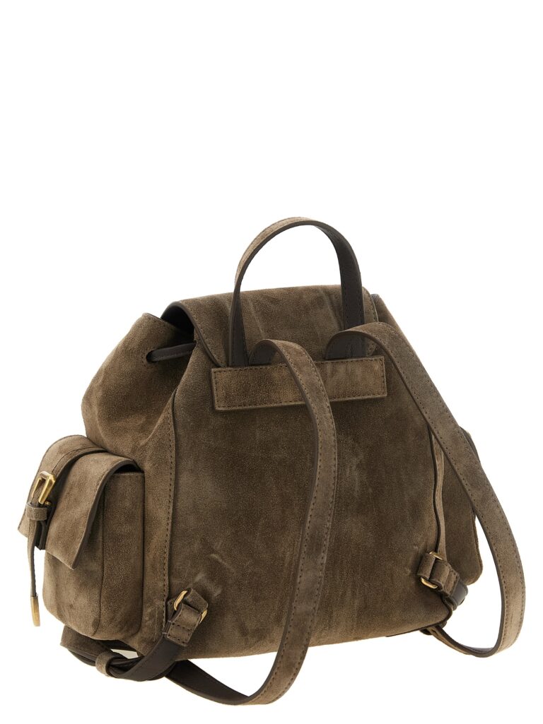 Brunello Cucinelli кафява кожена раница - Image 2