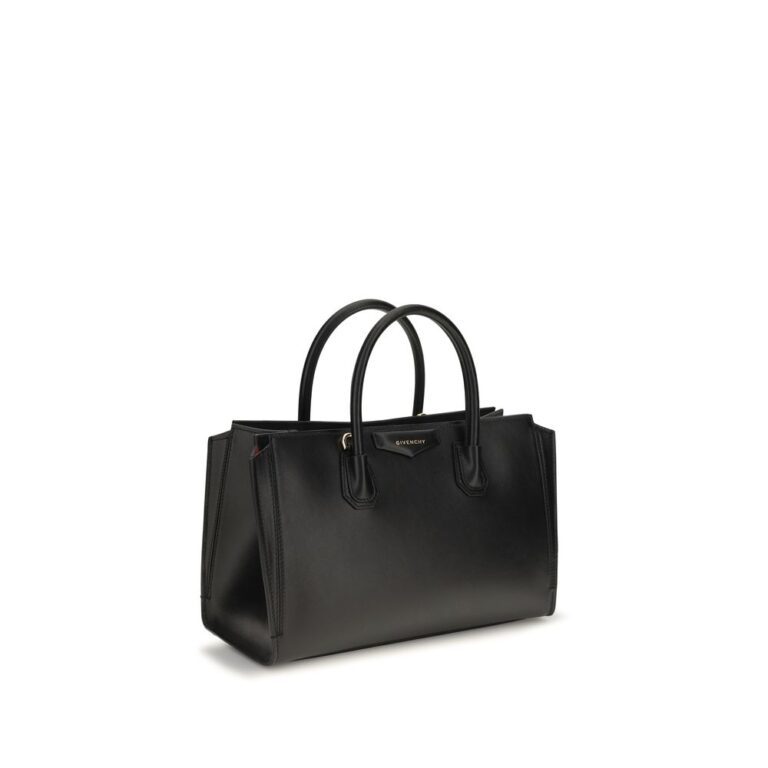 Givenchy черна кожена дамска чанта от телешка кожа Bos Taurus - Image 2