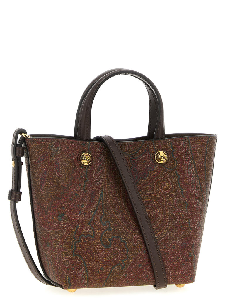 Etro многоцветна памучна тоут чанта - Image 2