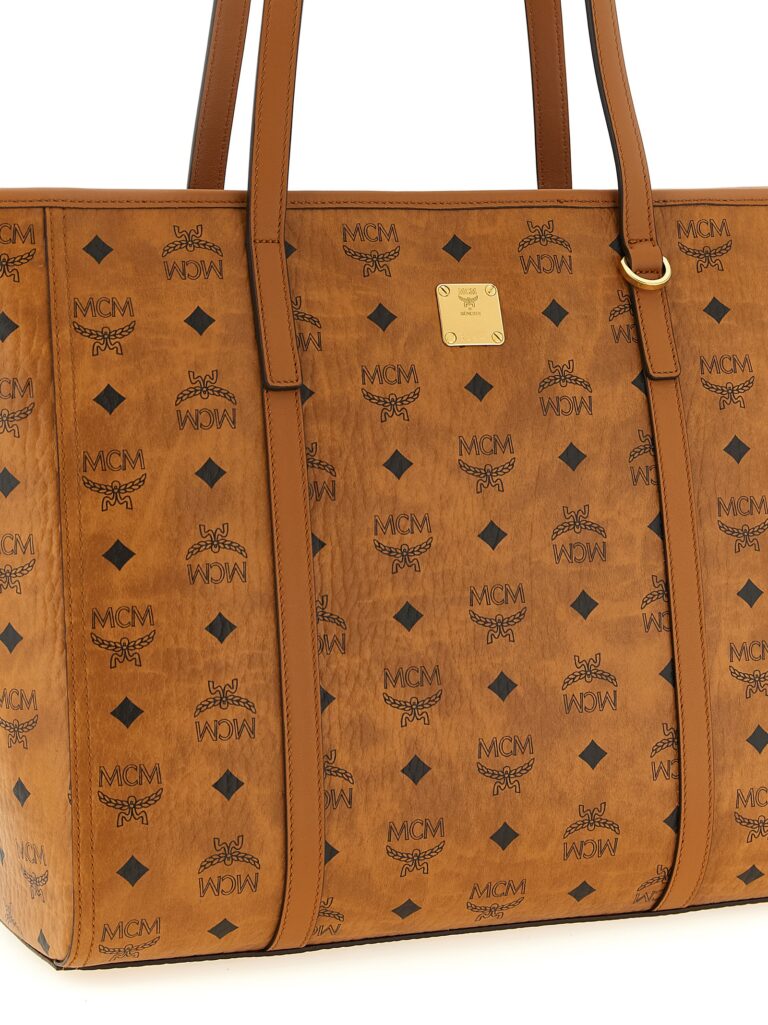 MCM кафява тоут чанта от полиетилен - Image 3
