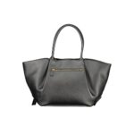Guess Jeans черна полиетиленова дамска чанта - Image 2