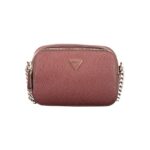 Guess Jeans кафява дамска чанта от полиетилен