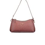 Guess Jeans кафява дамска чанта от полиетилен