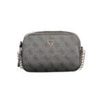 Guess Jeans черна дамска чанта от полиетилен
