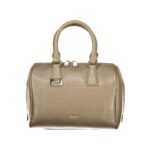 Furla зелена кожена дамска чанта