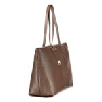 Furla кафява кожена дамска чанта - Image 3