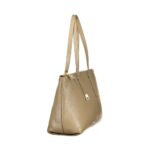 Furla зелена кожена дамска чанта - Image 3
