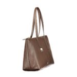 Furla кафява кожена дамска чанта - Image 3
