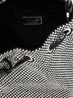 Prada сива дамска чанта от вискоза - Image 4