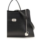 Alexander McQueen черна кожена чанта за рамо - Image 4