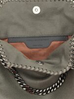 Stella McCartney сива дамска чанта от полиестер - Image 4