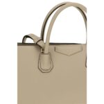 Givenchy бежова дамска чанта от кожа на теле Bos Taurus - Image 4