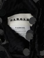 P.A.R.O.S.H. черна чанта за рамо от полиамид - Image 4