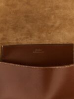Polo Ralph Lauren кафява кожена клъч чанта - Image 4