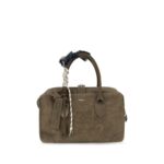 Golden Goose кафява дамска чанта от телешка кожа