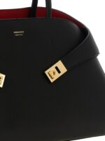 Ferragamo черна кожена дамска чанта - Image 3