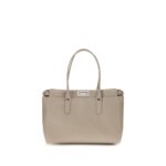 Fendi бежова кожена чанта за рамо