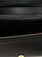Jil Sander черна кожена чанта през тялото - Image 4