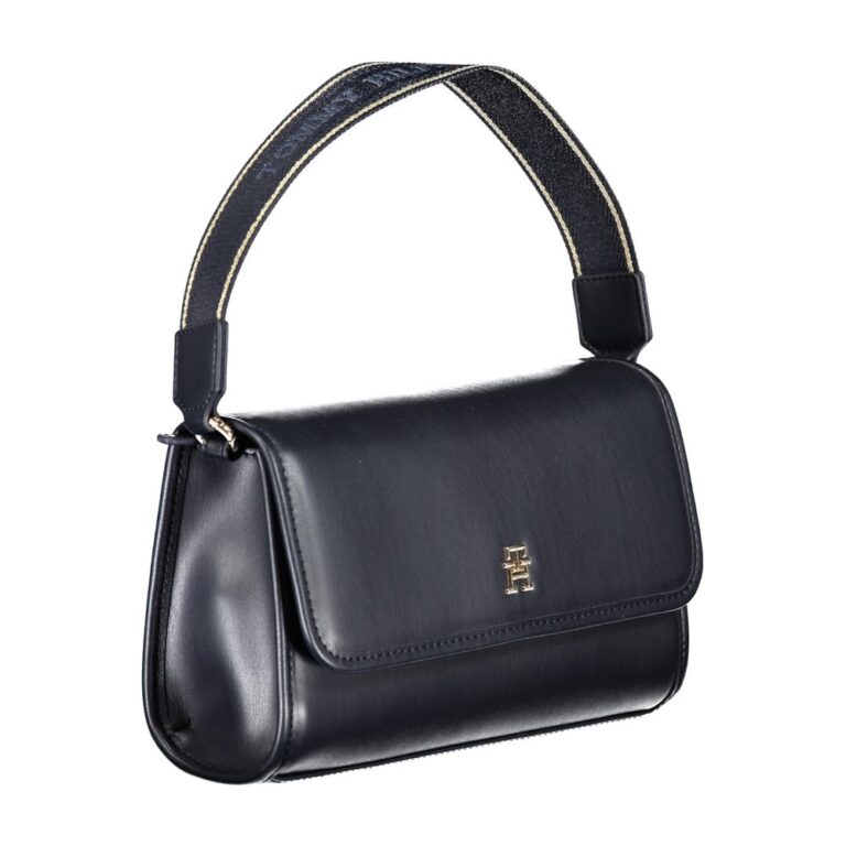 Tommy Hilfiger черна полиестерна мъжка раница - Image 3
