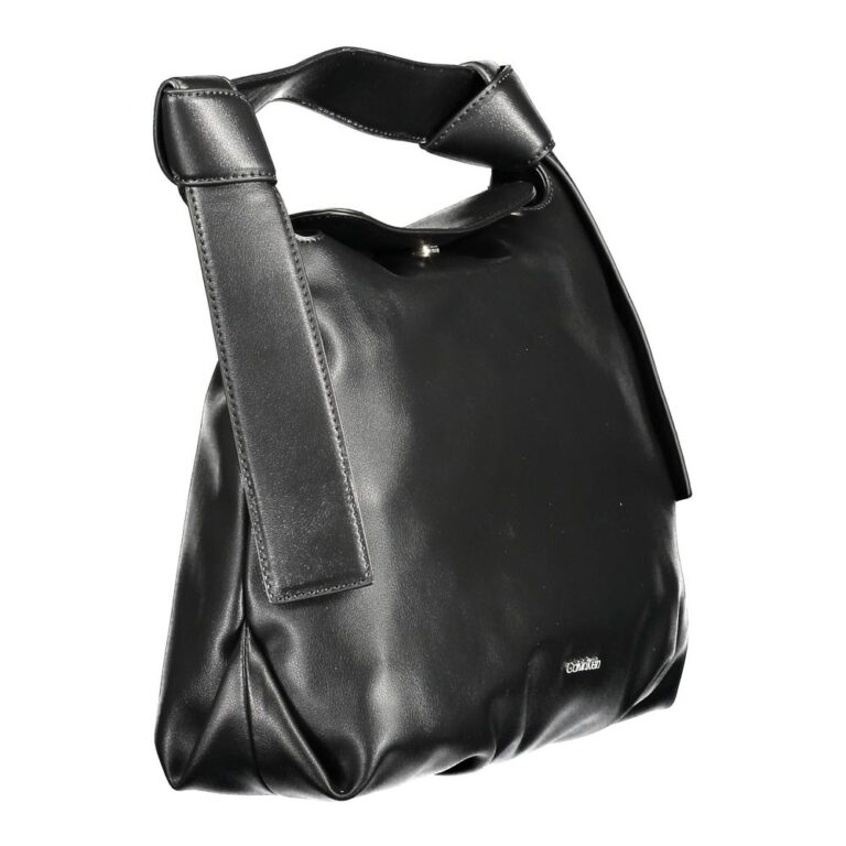 Calvin Klein черен полиестерен портфейл за мъже - Image 3