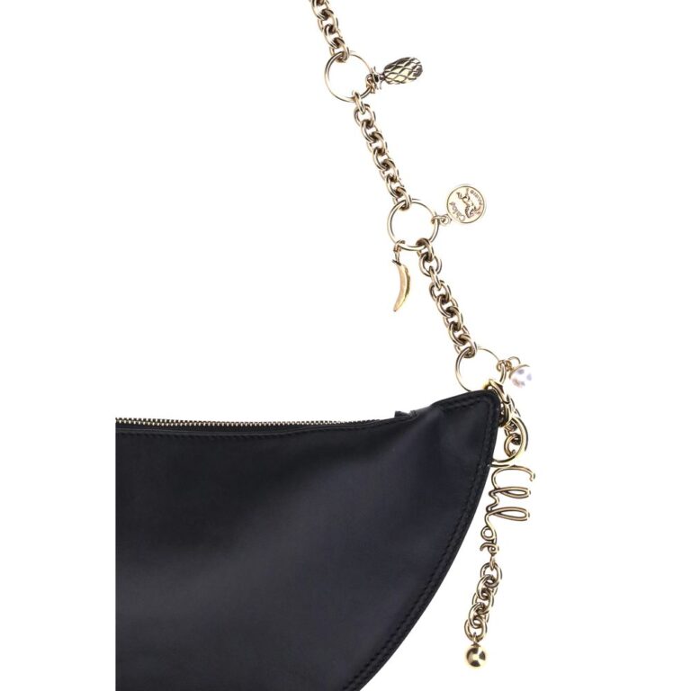 Chloé черна кожена чанта за рамо - Image 3