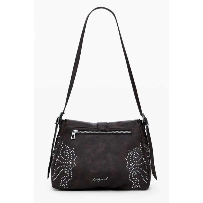 Desigual кафява дамска чанта от полиуретан - Image 3