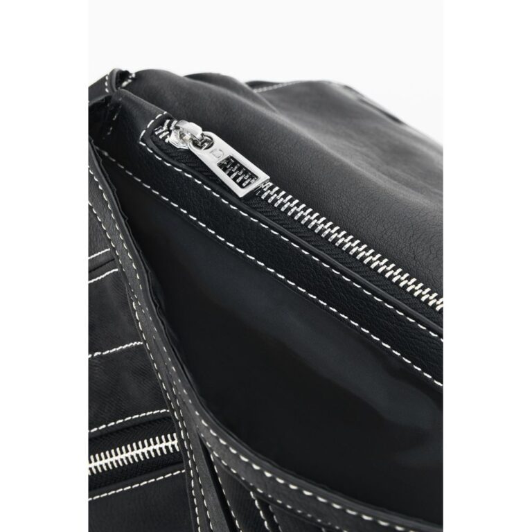 Desigual черна дамска раница от полиуретан - Image 3