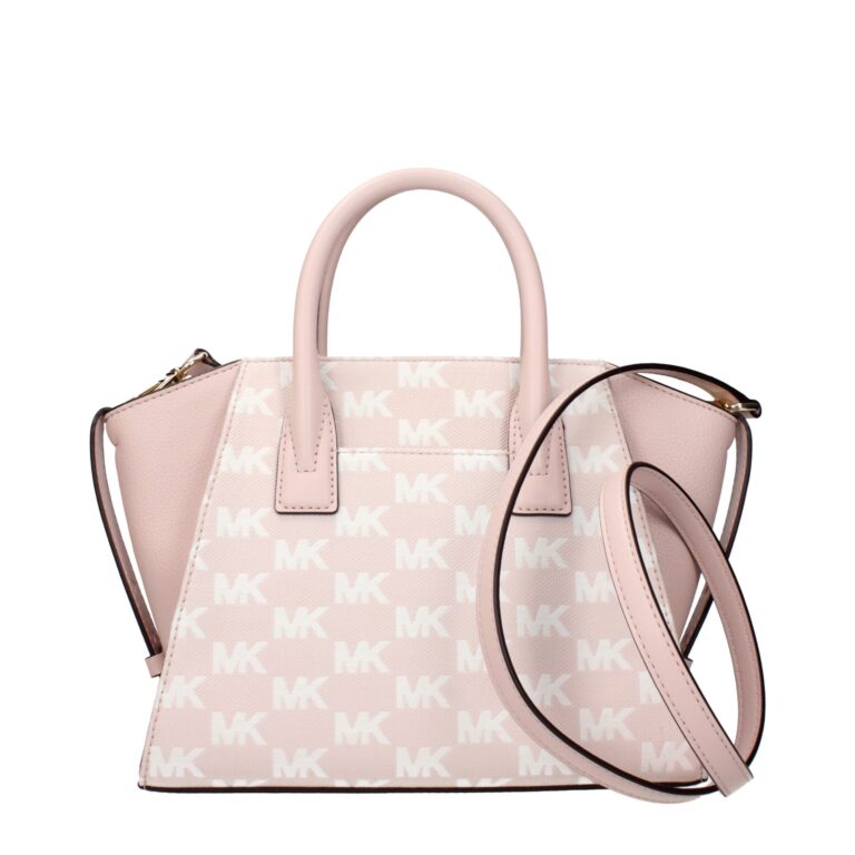 Michael Kors розова текстилна дамска чанта - Image 3