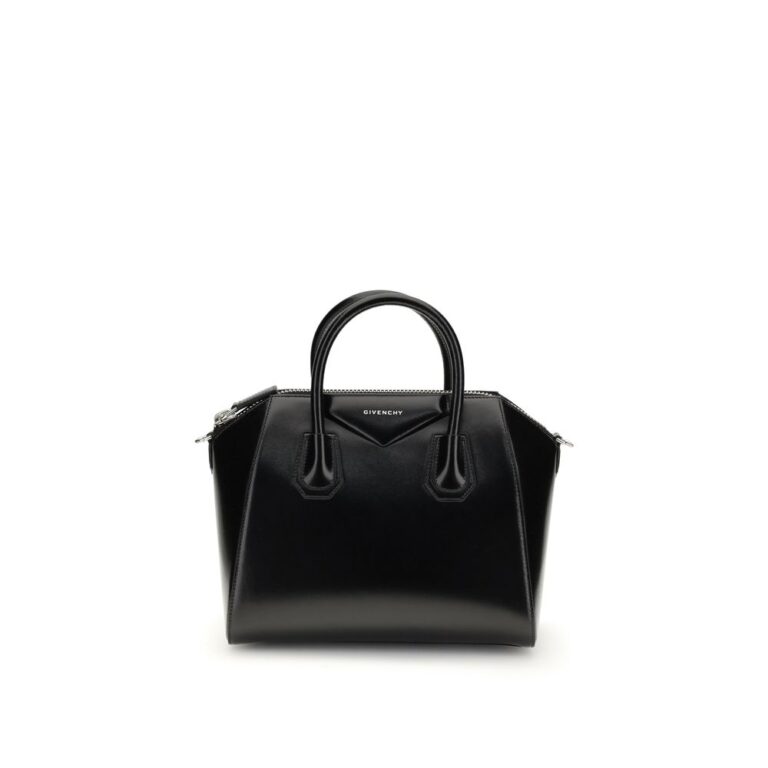 Givenchy черна дамска чанта от телешка кожа Bos Taurus
