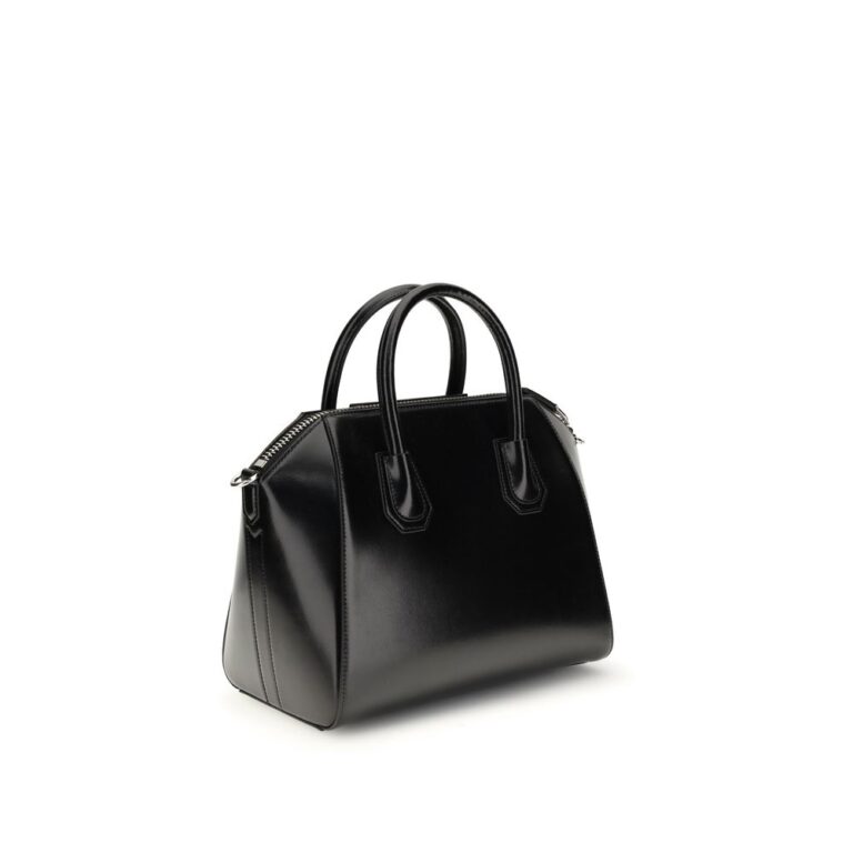 Givenchy черна дамска чанта от телешка кожа Bos Taurus - Image 3