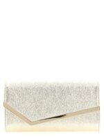 Jimmy Choo златиста кожена клъч чанта