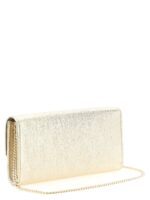 Jimmy Choo златиста кожена клъч чанта - Image 2