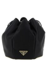 Prada черна вискозна чанта за рамо