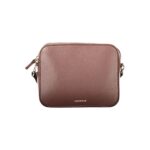 Coccinelle кафява кожена дамска чанта