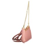 Coccinelle розова кожена дамска чанта - Image 3