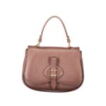 Coccinelle кафява кожена дамска чанта