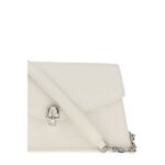 Alexander McQueen бяла клъч чанта от телешка кожа Bos Taurus - Image 4