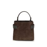 Brunello Cucinelli кафява кожена дамска чанта
