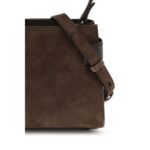Brunello Cucinelli кафява кожена дамска чанта - Image 4
