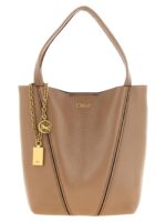 Chloé многоцветна кожена тоут чанта