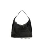 Balenciaga черна кожена чанта за рамо Le City Hobo