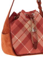 Vivienne Westwood многоцветна вълнена чанта за рамо - Image 3